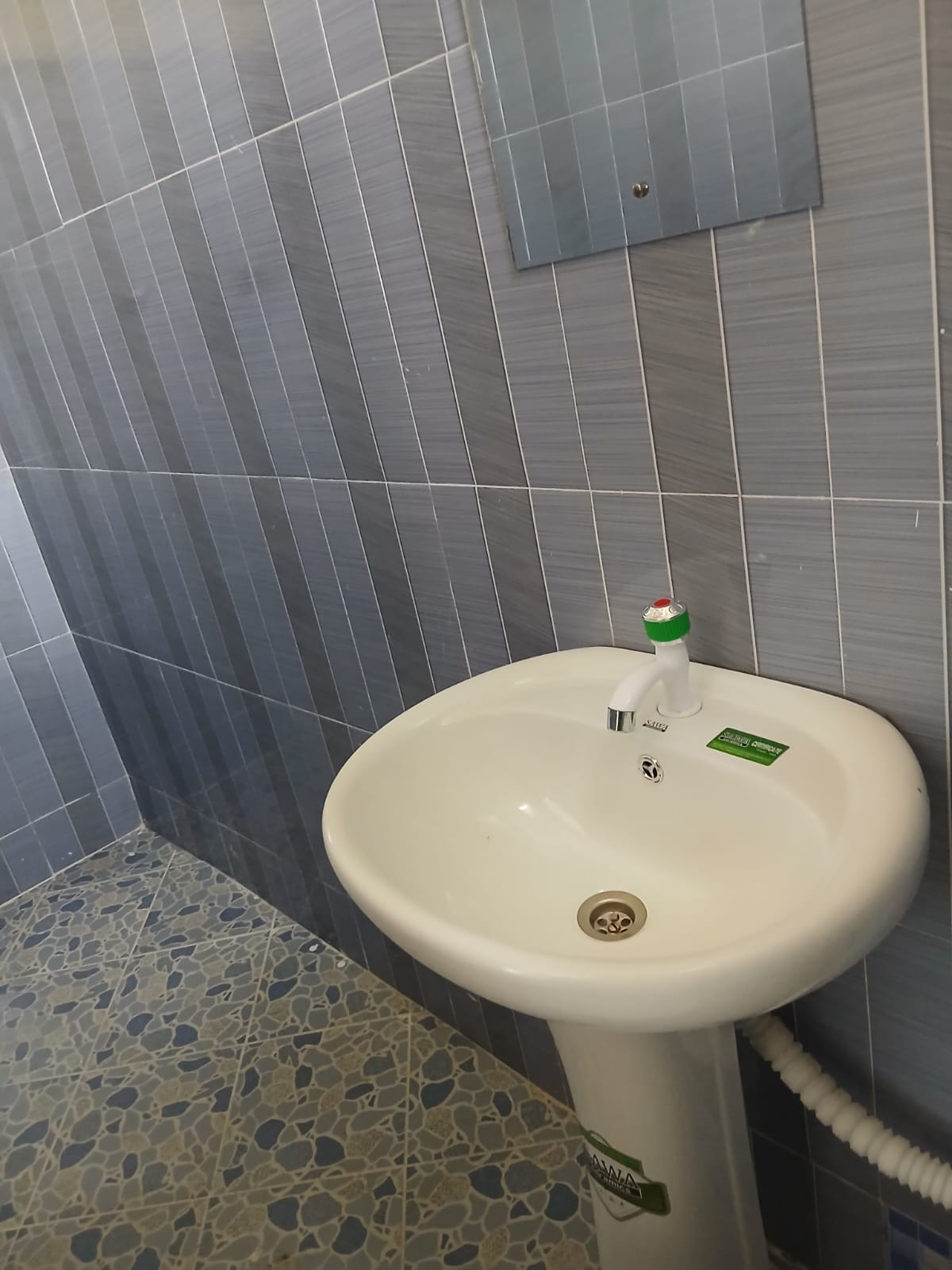 Modern bathroom with sink