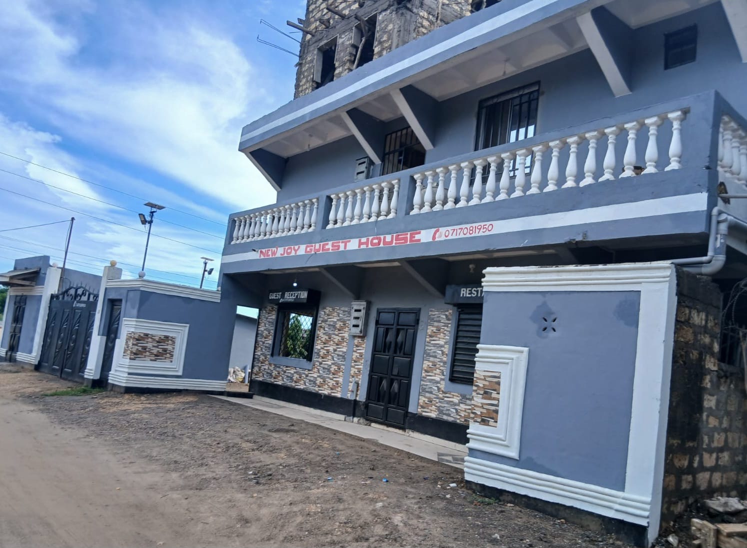 Guest house exterior